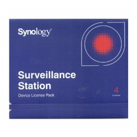 Synology Surveillance Device License Pack For Synology NAS - 4 Additional Licenses