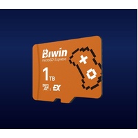 BIWIN ME300-1TB microSD Express Read & Write Speed up to 900 MB/s & 800 MB/s BAME30001TB-RGX
