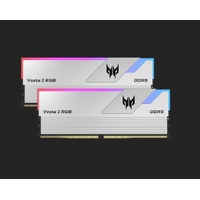 Predator Vesta II DDR5 6000 MHz 32GB (16GB*2) 1R*8 PC5 6000 CL36-45-45-96  Supports XMP 3.0 & EXPO Silver BL.9BWWR.653