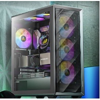 Antec AX85 ARGB ATX,mATX, 4x ARGB, 360mm Radiator Front, GPU 340mm. Mid-Tower Gaming Case