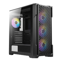 Antec AX90 ATX 2x 360mm Radiator Support 3x 120mm ARGB Fans Front 1x ARGB Fans Rear included. Mesh Tempered Glass Gaming Case