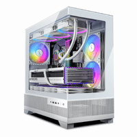 Antec CX500M ARGB White Seamless  mATX, ITX, USB-C, Up to 6 Fans. 3 x RGB included (2x Front Right, 1 x Rear). Gaming Case