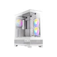 Antec CX700 ARGB White, ATX, USB Type-C 3.2 Gen 2, Tool Free Panels, Vertical Cooling, 3x 120mm PWM ARGB Fans, Heat dissipationg Gaming Case