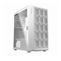 Antec NX200M White m-ATX, ITX Case, Large Mesh Front for excellent cooling, Side Window, 1x 12CM Fan Included, Radiator 240mm. GPU 275mm