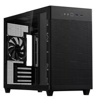 ASUS Prime AP201 Tempered Glass Black MicroATX Case, Tool-free Side Panels, ATX PSUs Up To 180mm, 360mm Coolers Support, Graphic Cards Up To 338mm