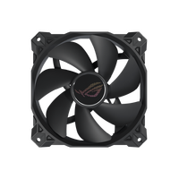 ASUS ROG STRIX XF120 4-Pin PWM Fan for PC Case/Radiator/CPU Cooling, 120x120x25, Whisper Quiet, Anti Vibration, 400,000 Hours, 5 Yr Warranty
