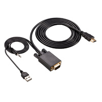 SPEED HDMI Male To VGA Male 1.8M. Lifetime Warranty