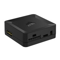 Corsair iCUE LINK System Hub, manage RGB Lighting by linking up 14 devices. reduce cable clutter.