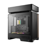 DeepCool CL6600 Innovative Compamentalized Compact ATX Case, Pre-installed 360mm Liquid Cooler,  Dual ARGB Fans