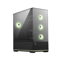 MSI MAG PANO 110R PZ  BLACK Micro ATX Case, 2 x USB 5Gbps , 1x USB C 20Gbps, 1 x Audio-Out / Mic,, 3x 2.5', 2x 3.5', Micro ATX / Mini ITX(NEW)