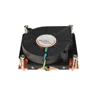 TGC Chassis Accessory 1U Universal CPU Active Cooler (Full Copper) for for 1155,1156,1150,1151,1200