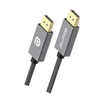 8ware Pro Series 4K 60Hz DisplayPort Male DP to DisplayPort Male DP cable Gray metal aluminum shell Gold Plated connectors (Retail package)