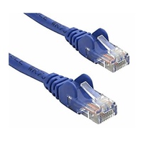 8ware CAT5e Cable 1m - Blue Color Premium RJ45 Ethernet Network LAN UTP Patch Cord 26AWG CU Jacket