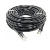 8Ware CAT6A Cable 50m - Black Color RJ45 Ethernet Network LAN UTP Patch Cord Snagless