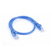 8Ware CAT6A Cable 0.25m (25cm) - Blue Color RJ45 Ethernet Network LAN UTP Patch Cord Snagless