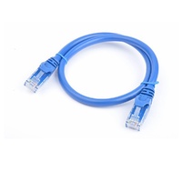 8Ware CAT6A Cable 0.5m (50cm) - Blue Color RJ45 Ethernet Network LAN UTP Patch Cord Snagless