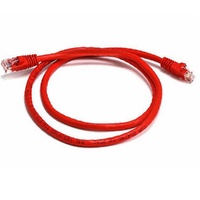 8Ware CAT6A Cable 0.5m (50cm) - Red Color RJ45 Ethernet Network LAN UTP Patch Cord Snagless