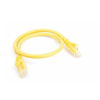 8Ware CAT6A Cable 0.5m (50cm) - Yellow Color RJ45 Ethernet Network LAN UTP Patch Cord Snagless