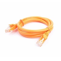 8Ware CAT6A Cable 1.5m - Orange Color RJ45 Ethernet Network LAN UTP Patch Cord Snagless