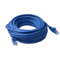 8Ware CAT6A Cable 10m - Blue Color RJ45 Ethernet Network LAN UTP Patch Cord Snagless