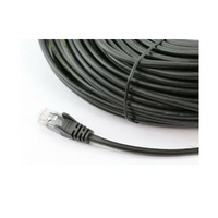 8Ware CAT6A Cable 15m - Black Color RJ45 Ethernet Network LAN UTP Patch Cord Snagless