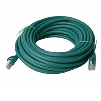 8Ware CAT6A Cable 15m - Green Color RJ45 Ethernet Network LAN UTP Patch Cord Snagless