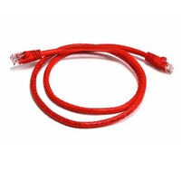 8Ware CAT6A Cable 1m - Red Color RJ45 Ethernet Network LAN UTP Patch Cord Snagless