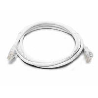 8Ware CAT6A Cable 1m - White Color RJ45 Ethernet Network LAN UTP Patch Cord Snagless