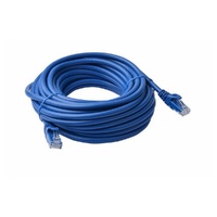 8Ware CAT6A Cable 20m - Blue Color RJ45 Ethernet Network LAN UTP Patch Cord Snagless