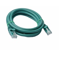 8Ware CAT6A Cable 2m - Green Color RJ45 Ethernet Network LAN UTP Patch Cord Snagless
