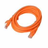 8Ware CAT6A Cable 2m - Orange Color RJ45 Ethernet Network LAN UTP Patch Cord Snagless