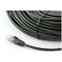 8Ware CAT6A Cable 30m - Black Color RJ45 Ethernet Network LAN UTP Patch Cord Snagless