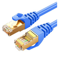 8Ware CAT7 Cable 1m - Blue Color RJ45 Ethernet Network LAN UTP Patch Cord Snagless