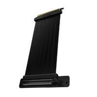 ASUS ROG Strix Riser RS200 Riser Cable 240mm PCI-E x16 3.0 EMI Shielding, SafeSlot Design, 90 Degree Adapter, Slim & Foldable Design, Cable Management