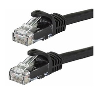 Astrotek CAT6 Cable 3m - Black Color Premium RJ45 Ethernet Network LAN UTP Patch Cord 26AWG CU Jacket
