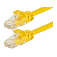 Astrotek CAT6 Cable 25cm/0.25m - Yellow Color Premium RJ45 Ethernet Network LAN UTP Patch Cord 26AWG CU Jacket