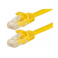 Astrotek CAT6 Cable 1m - Yellow Color Premium RJ45 Ethernet Network LAN UTP Patch Cord 26AWG CU Jacket