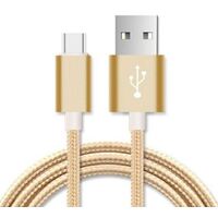 Astrotek 1m Micro USB Data Sync Charger Cable Cord Gold Color for Samsung HTC Motorola Nokia Kndle Android Phone Tablet & Devices
