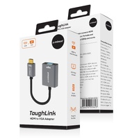 mbeat Tough Link HDMI to VGA Adapter  HDMI Support Version: 2.1  Cable Length: 15cm  Up to 1080p@60Hz (1920×1080).Package Weight: 61.7g