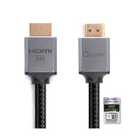 Oxhorn HDMI2.1a 8K@60Hz 3D Ultra Certified Ethernet Aluminum Header Cable 3m Male to Male