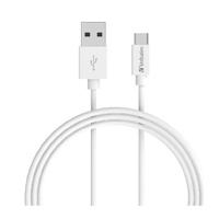 Verbatim Charge & Sync microUSB Cable 1m - White (LS)