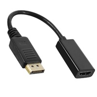 8ware DisplayPort DP to HDMI Male to Female Adapter Cable White