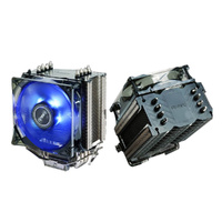 Antec C40 92mm PWM Blue LED Fan, Intel 775, 115X, 1200, 1366.1700. AMD: AM2(+), AM3, AM3+, AM4, AM5, FM1, FM2(+) 1 Year Warranty - CPU Air Cooler