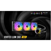 Antec Vortex Lum 360 White ARGB The Epoch-Making All in One ARGB CPU Liquid Cooler