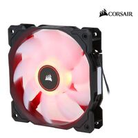Corsair Air Flow 120mm Fan Low Noise Edition / Red LED 3 PIN - Hydraulic Bearing, 1.43mm H2O. Superior cooling performance and LED illumination (LS)
