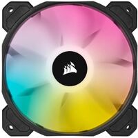 Corsair AF ELITE Series, AF140 RGB ELITE, 140mm Fluid Dynamic RGB Fan with AirGuide, Single Pack