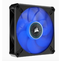 Corsair ML ELITE Series, ML120 LED ELITE, 120mm Magnetic Levitation Blue LED Fan with AirGuide, Single Pack