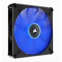 Corsair ML ELITE Series, ML140 LED ELITE, 140mm Magnetic Levitation Blue LED Fan with AirGuide, Single Pack(LS)