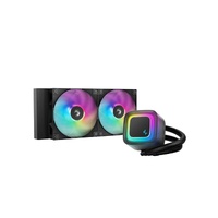 DeepCool LE240 V2 Liquid Cooler 240mm 6th Gen Pump up to 3400 PWM, Hydro Bearing, IntelLGA1851/1700/1200/1151/1150/1155, AMDAM5/AM4