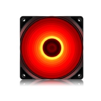 DeepCool RF120R High Brightness Case Fan With Built-in Red LED (DP-FLED-RF120-RD)